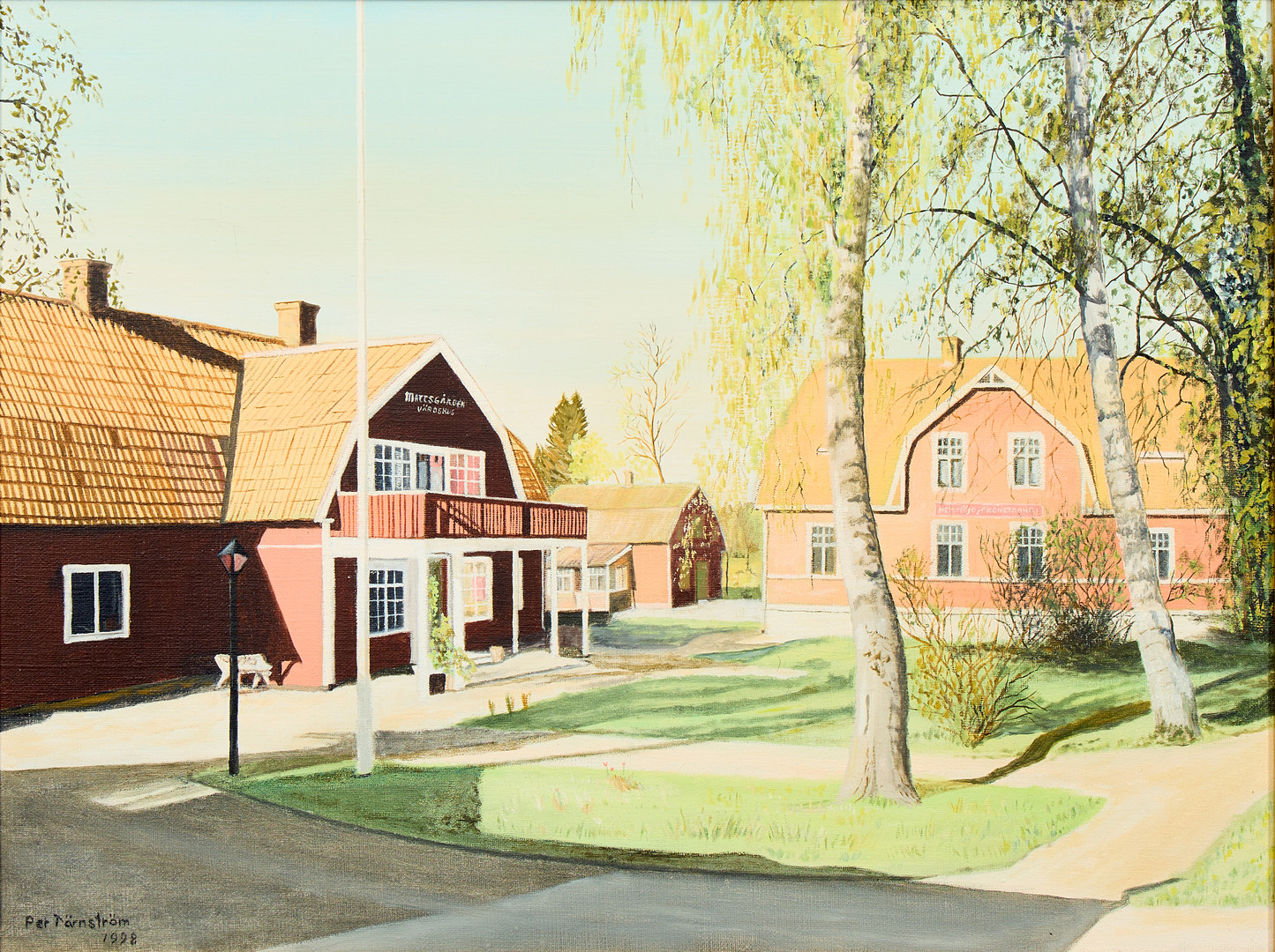 PER TÄRNSTRÖM. "Gamla Uppsala Mattsgården".