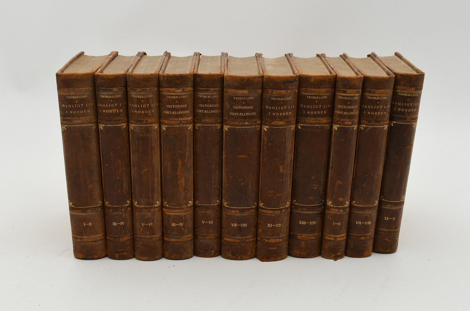 Dagligt liv i Norden i det sekstende aarhundrede I-XIV. Troels-Lund / Historiske fortaellingaer. I-VIII.