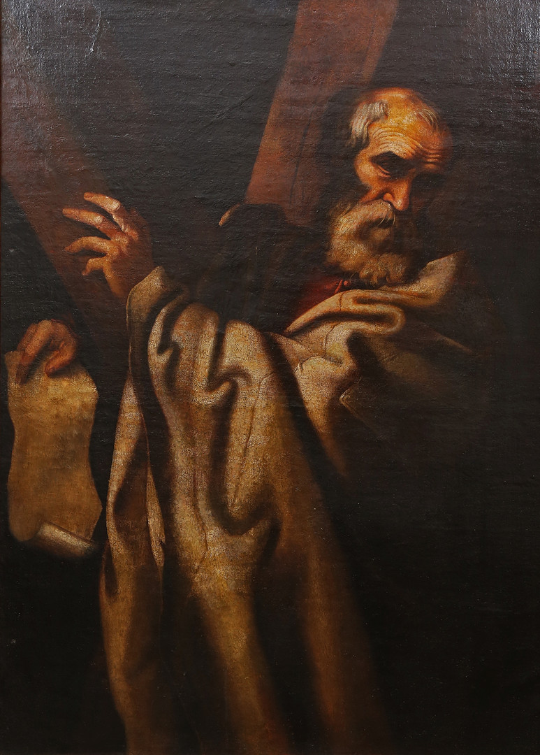 CIRCLE OF CRISTOBAL GARCÍA SALMERÓN. Saint Andrew.