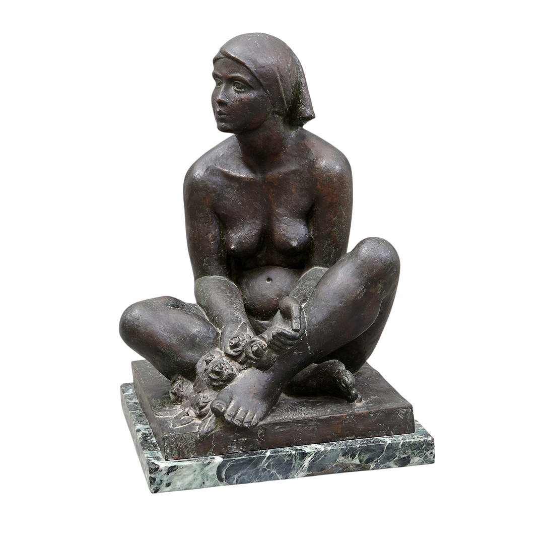 RAMÓN CUELLO. A girl.