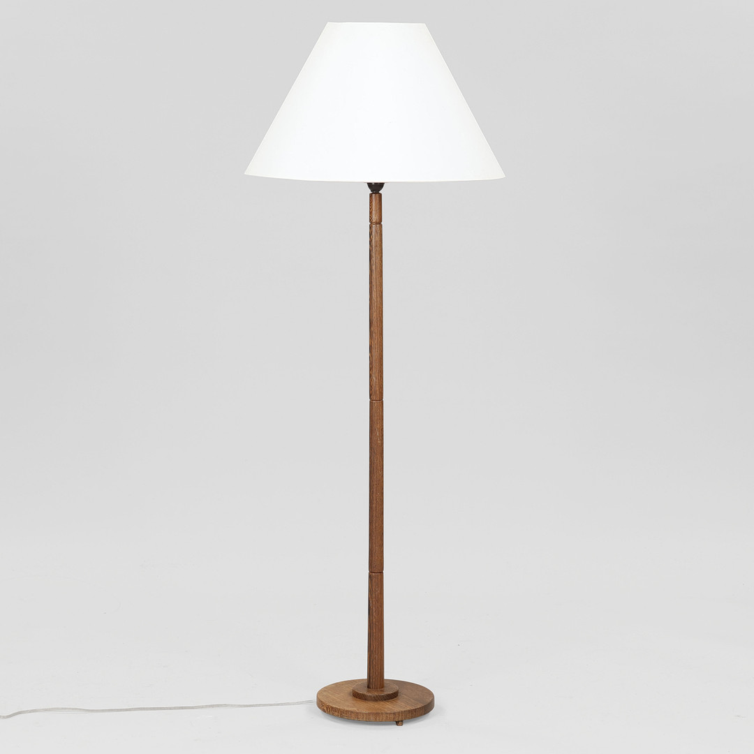 Dansk Design. Gulvlampe af wengé, dansk lampeproducent, Danmark, 1960'erne.
