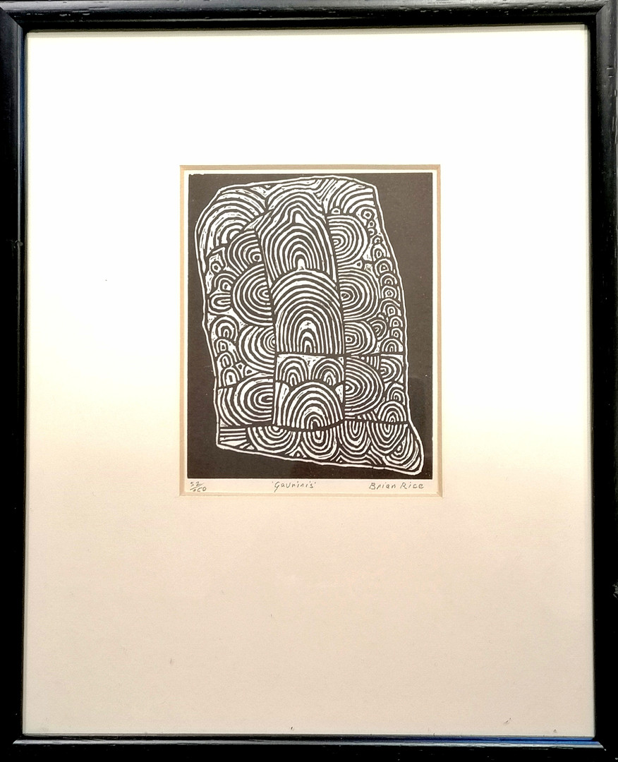 Images for 5084960. BRIAN RICE (B.1936) SIGNED PRINT 'GAVRINIS ...
