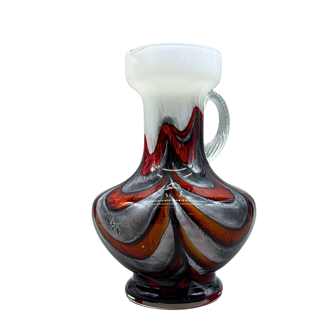 OPALINE-VASE AUS FLORENZ, 1970ER JAHRE.