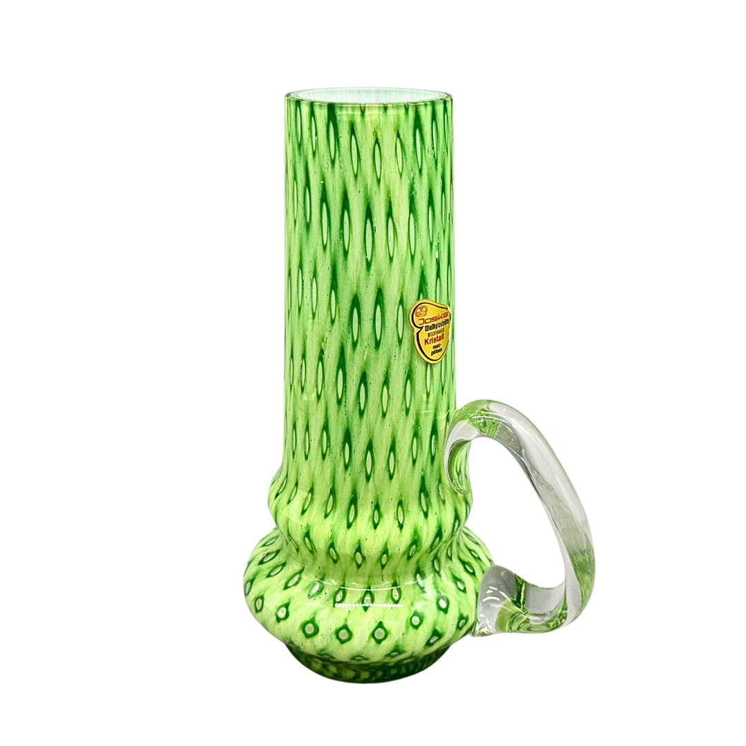 HENKELVASE VON WALDGLASHÜTTE JOSKA.