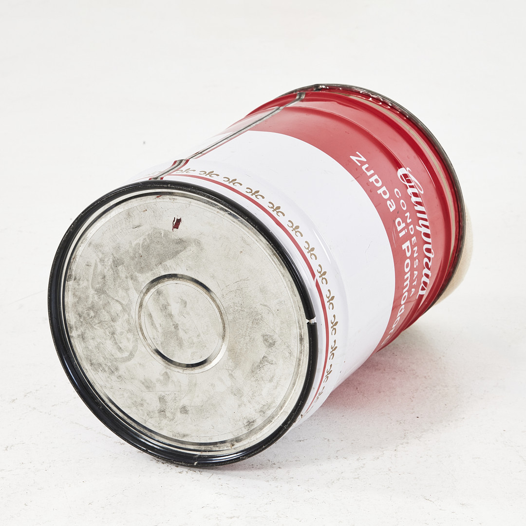 SIMON GAVINA. pall, "Omaggio ad Andy Warhol", locket märkt Ultramobile Simon, Bologna, Italy.
