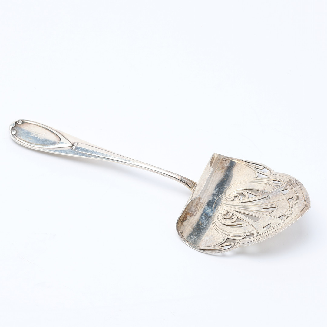 SPARRISSPADE. Silver, jugend, Stockholm, 1906.