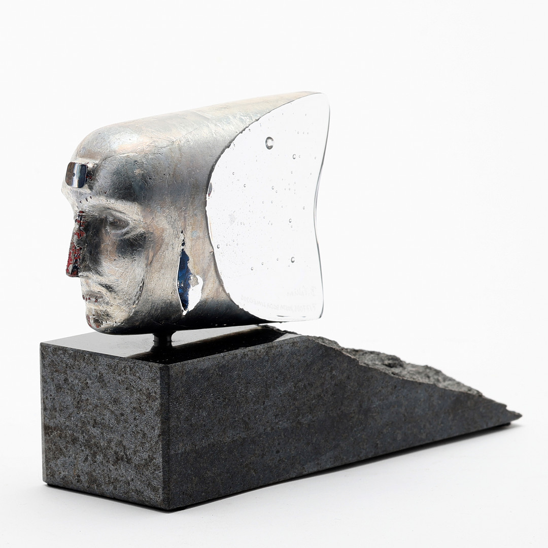 BERTIL VALLIEN. Skulptur, "Minijanus", ur serien Janus.