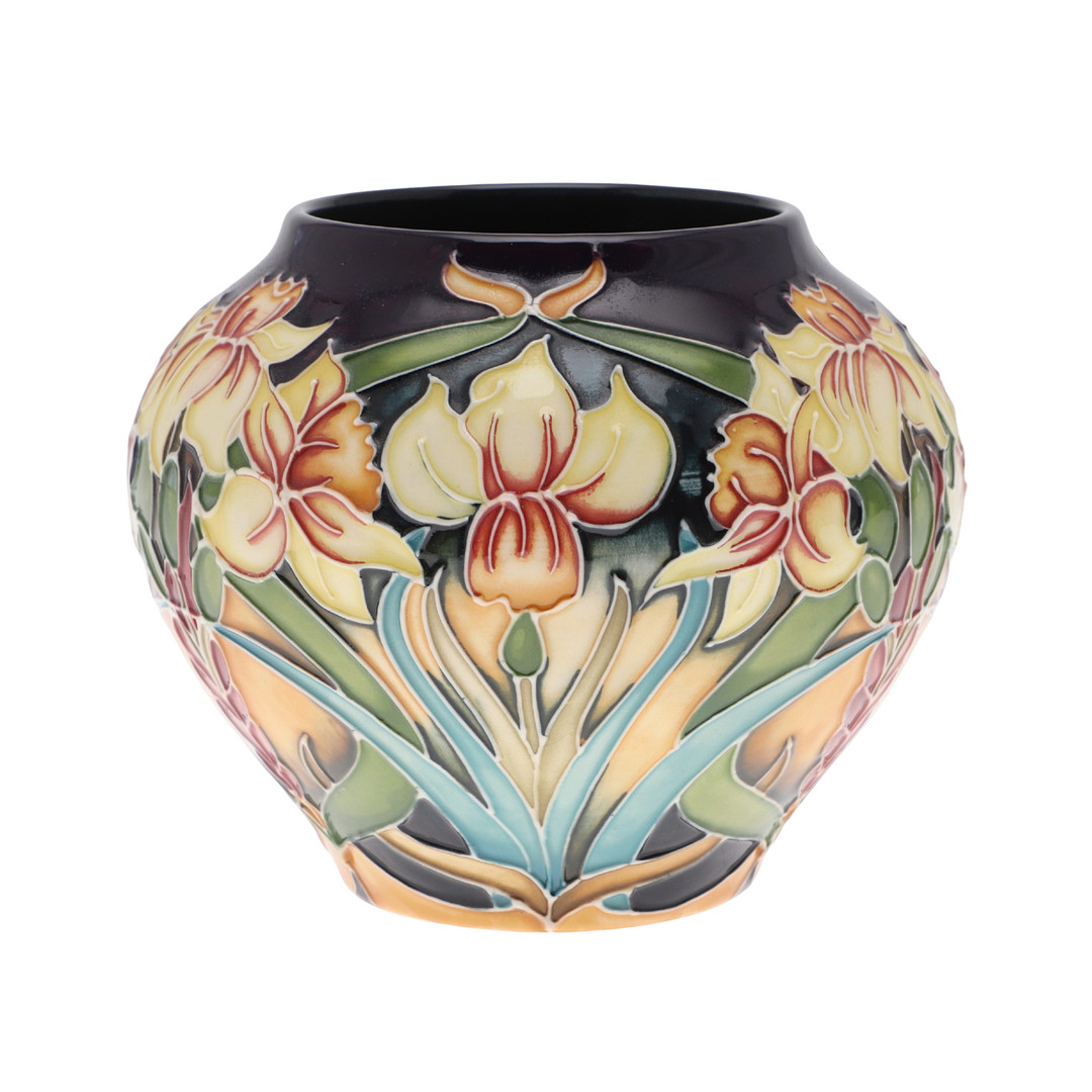MOORCROFT VASE - ROYAL GOLD.