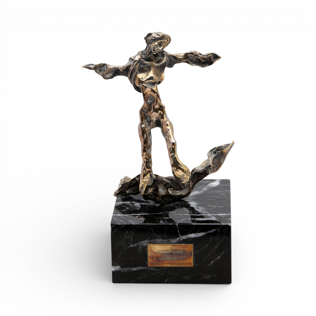 SALVADOR DALÍ. "Winged Triton".
