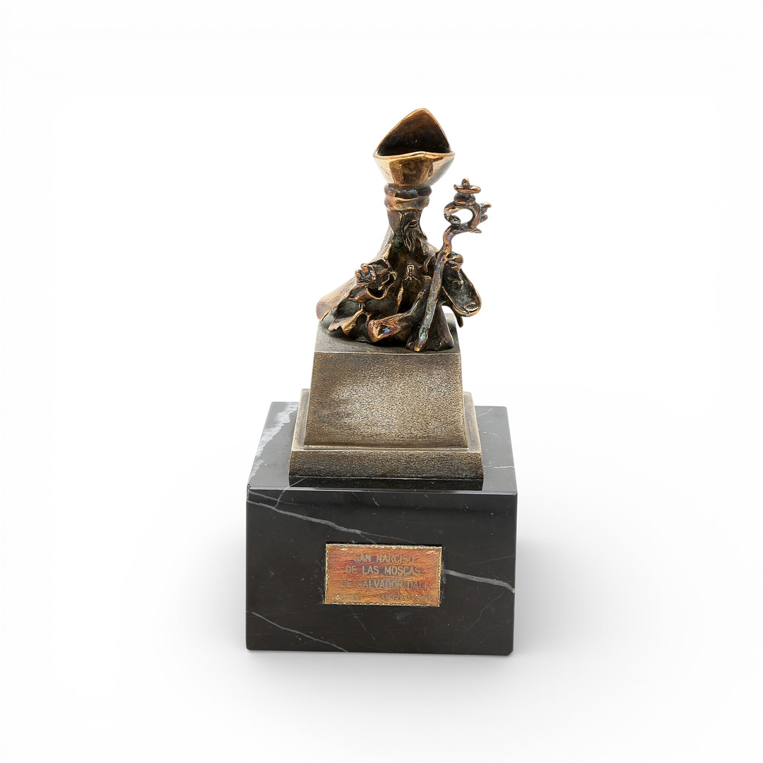 SALVADOR DALÍ. "San Narciso de las Moscas".