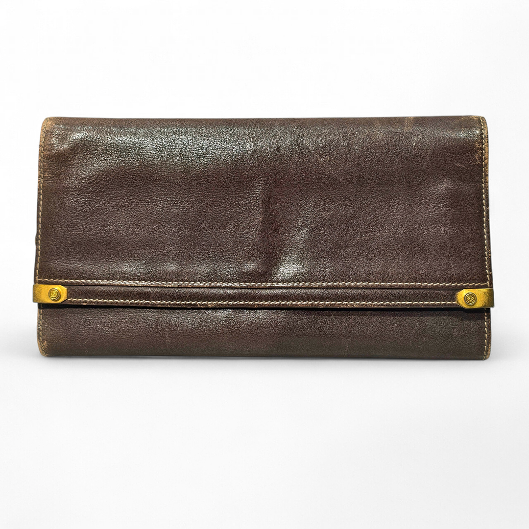 Loewe. joyero en piel y ante con departamentos.