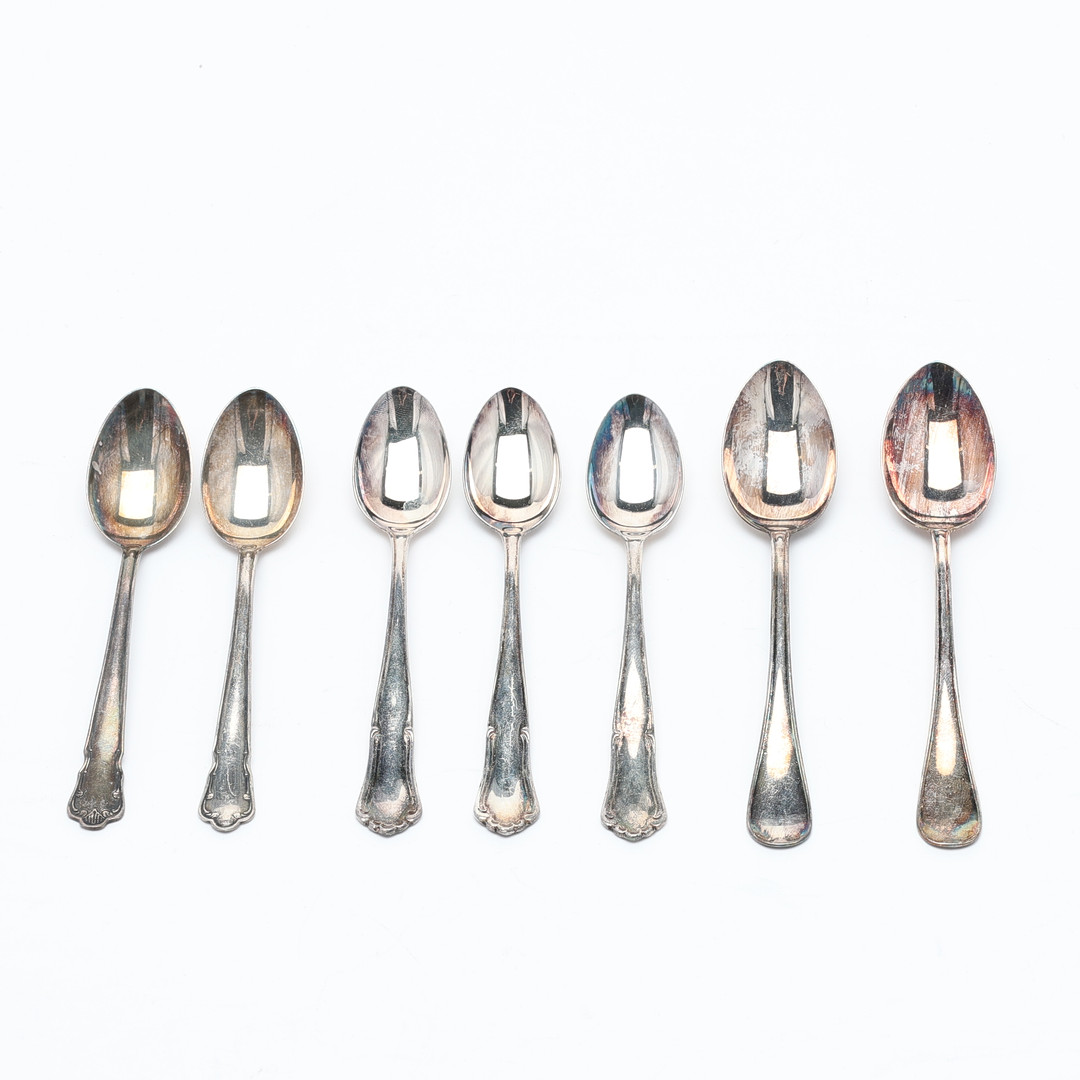 TESKEDAR. Silver, GAB, Stockholm, 7 st.