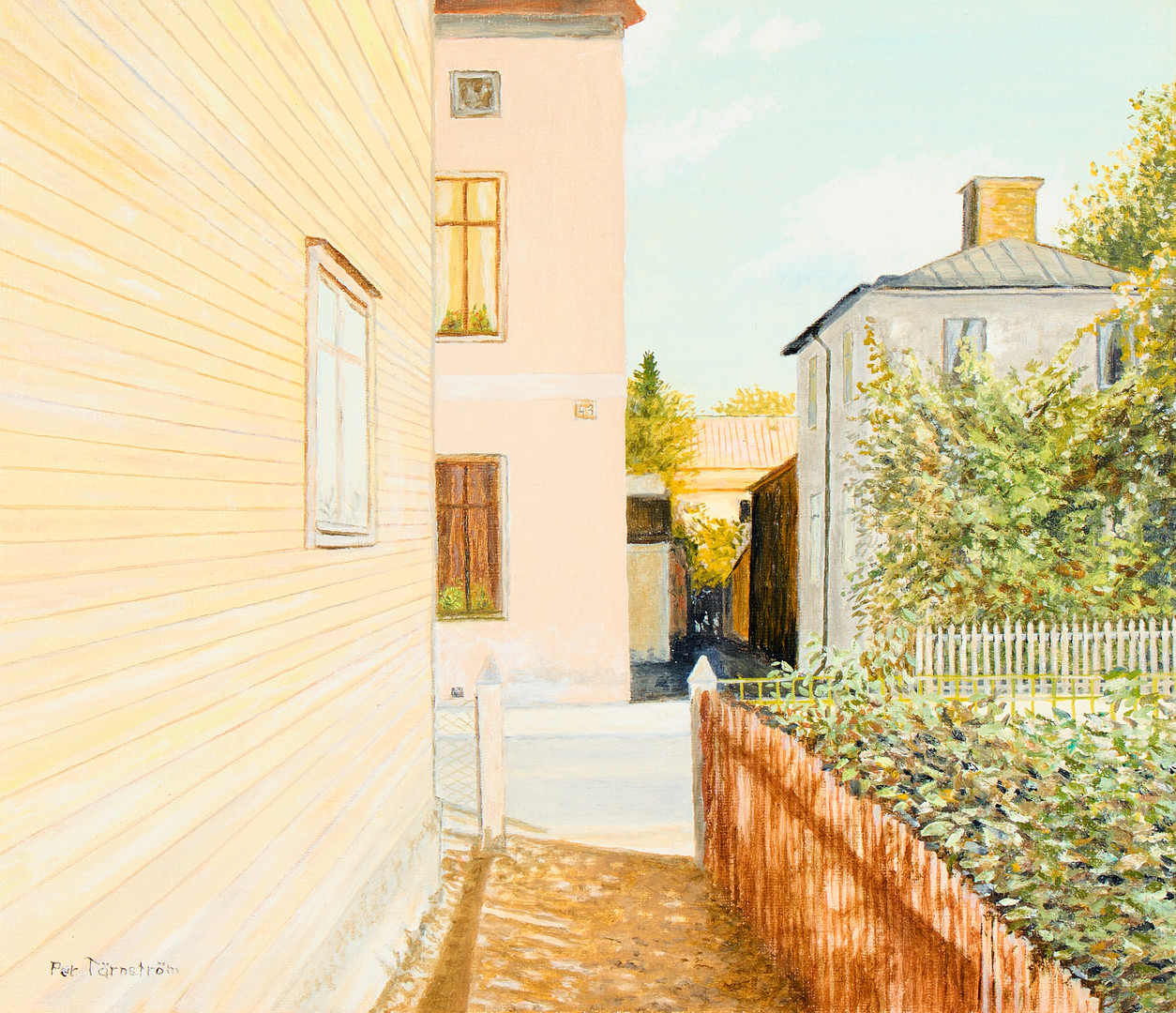 PER TÄRNSTRÖM. "Från Sysslomansgatan 40 Uppsala".