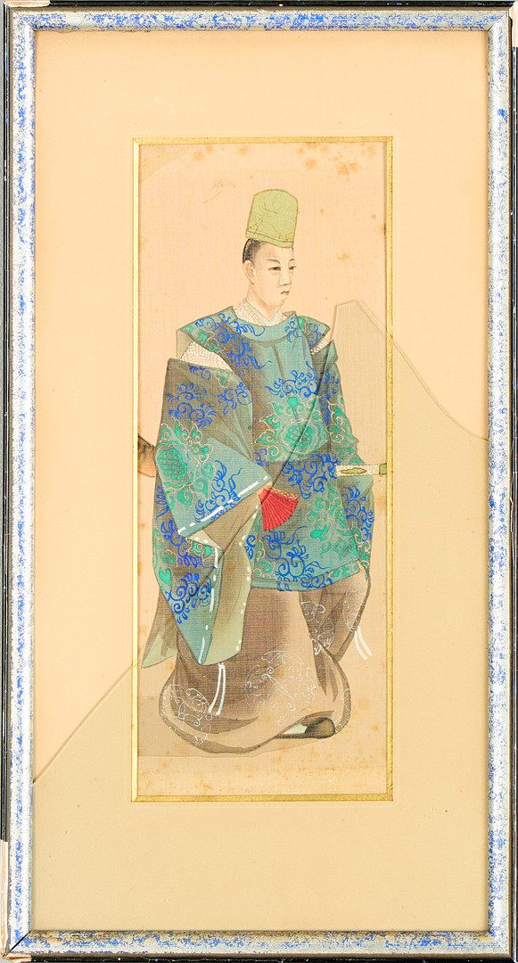 SIDENMÅLNING, Japan, tidigt 1900-tal.