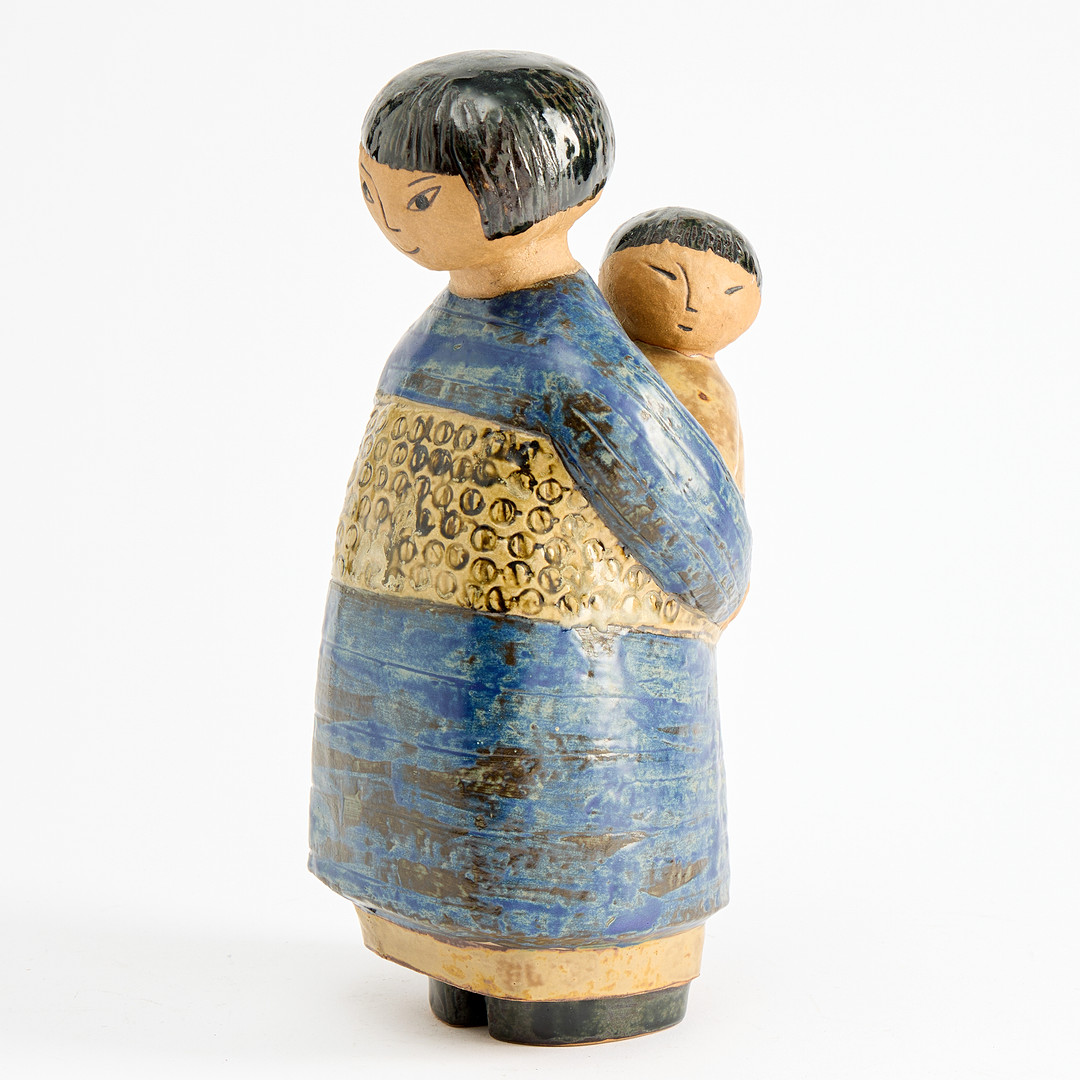 LISA LARSON. "Japanska", Gustavsberg glaserat stengods.