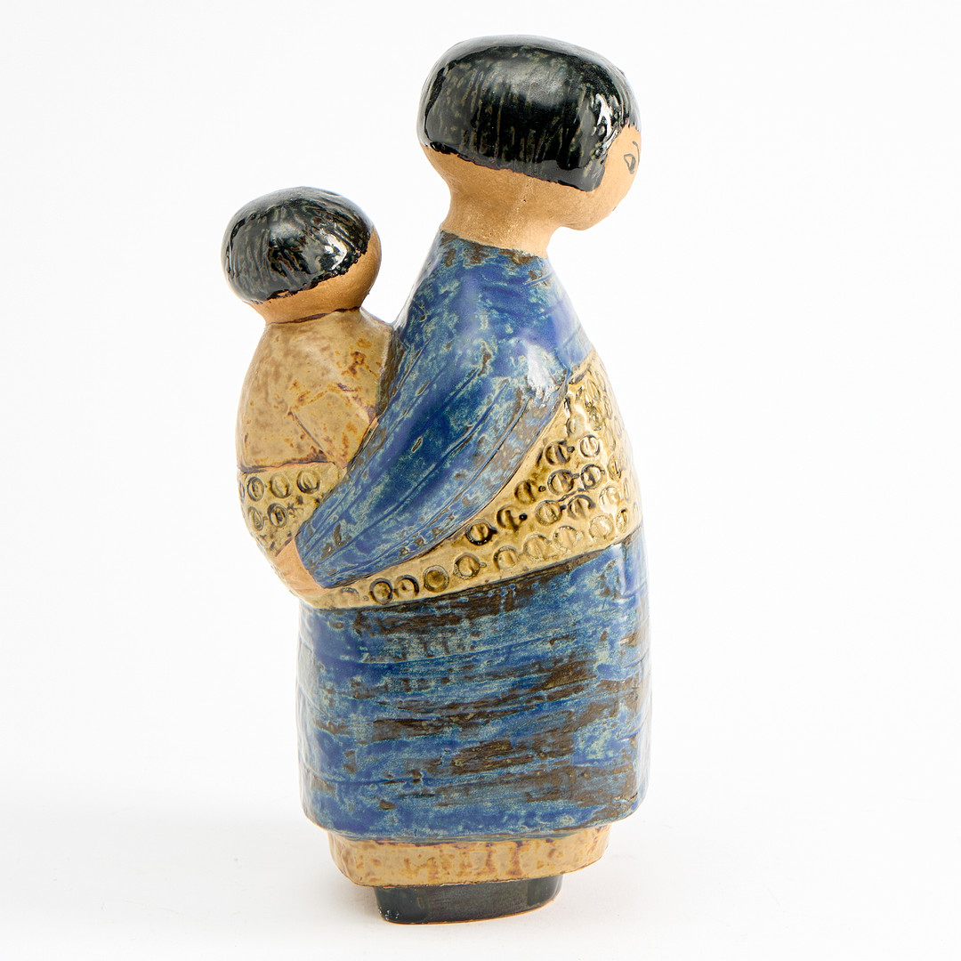 LISA LARSON. "Japanska", Gustavsberg glaserat stengods.