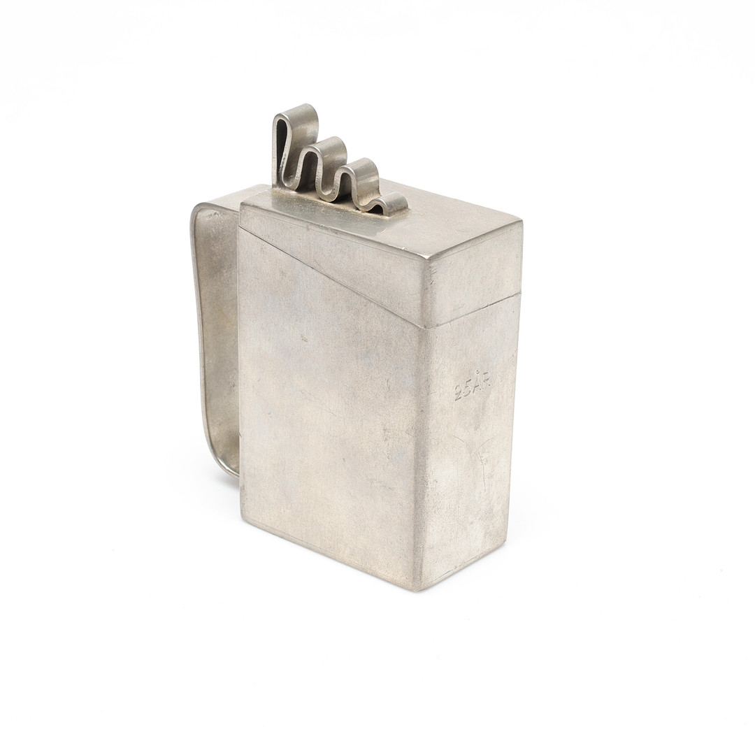 ASK/KANNA, tenn, art deco, signerad GAB (Guldsmedsaktiebolaget), 1930 tal.