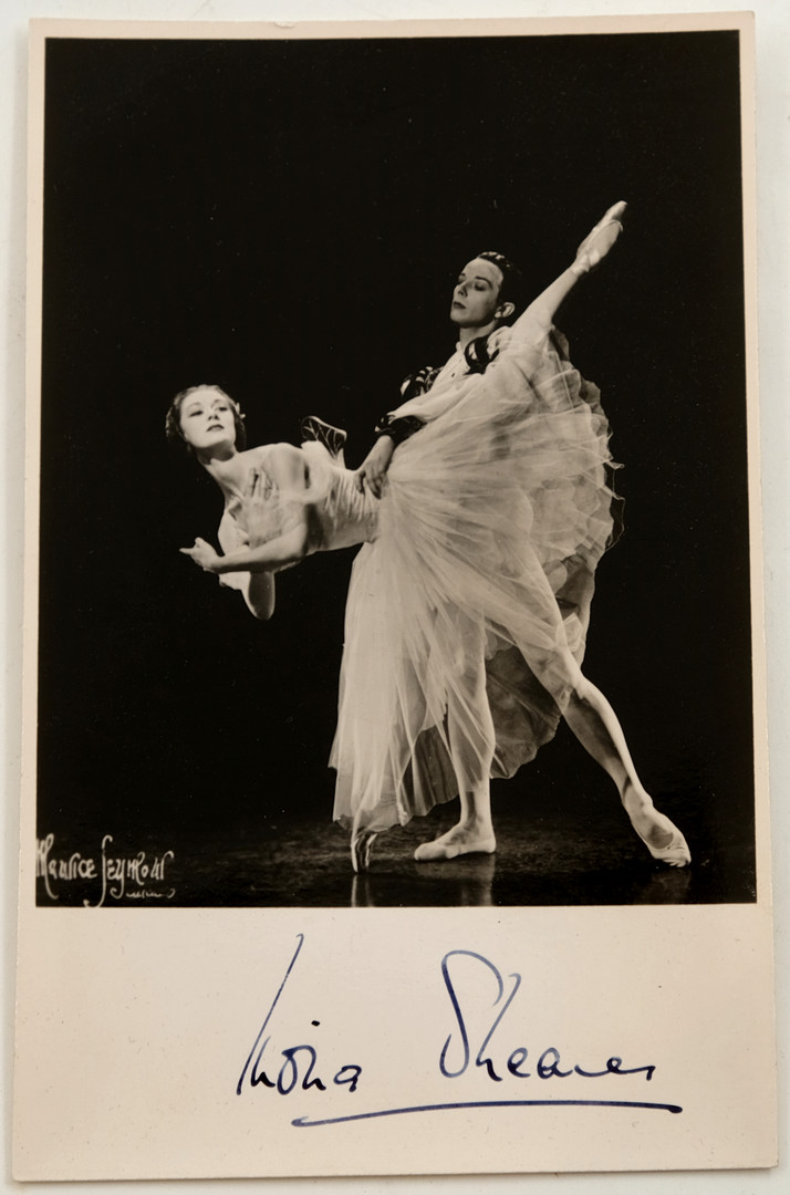 MOIRA SHEARER. Autograf.