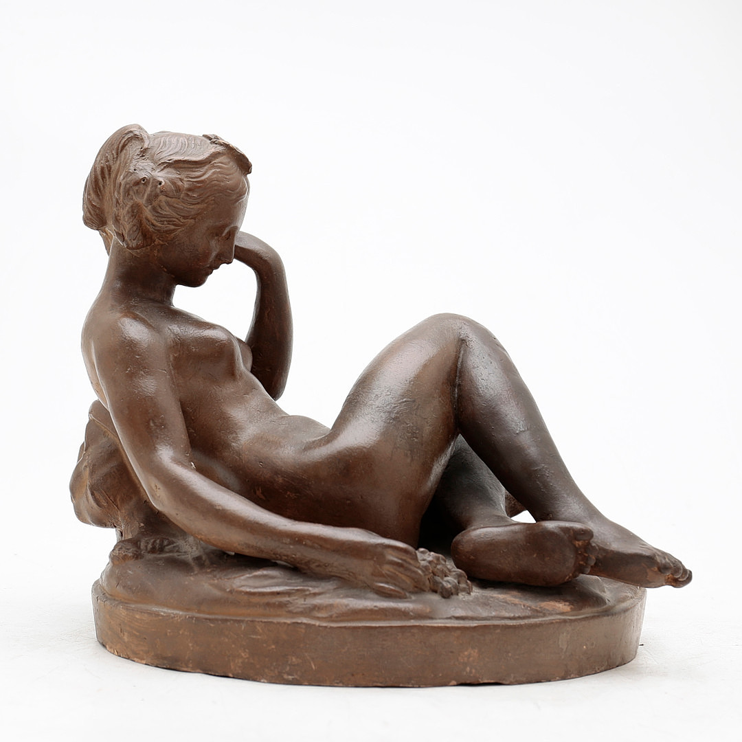 AFTER ETIENNE MAURICE FALCONET. Female nude.