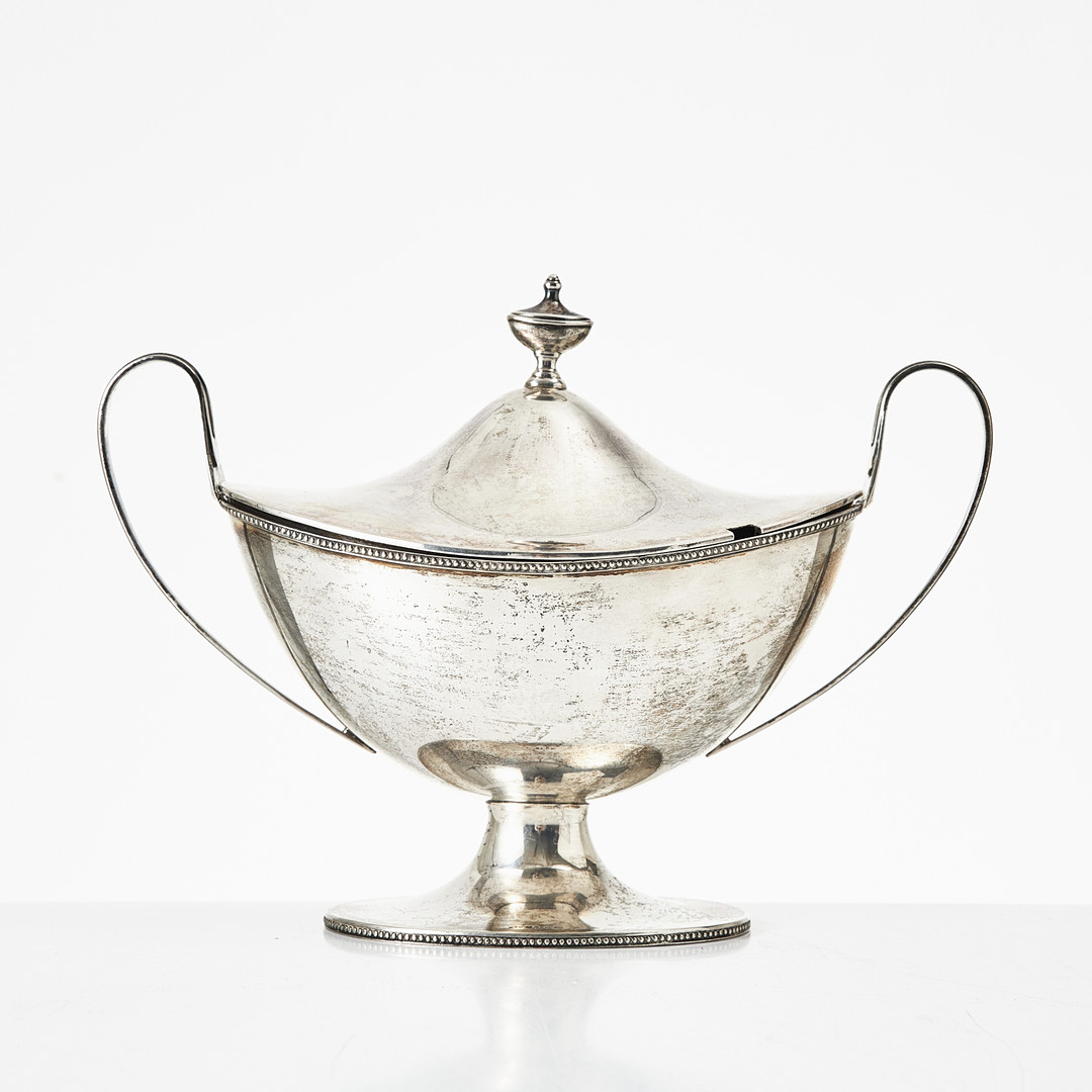 SÅSSKÅL, silver, GAB Stockholm, 1919.