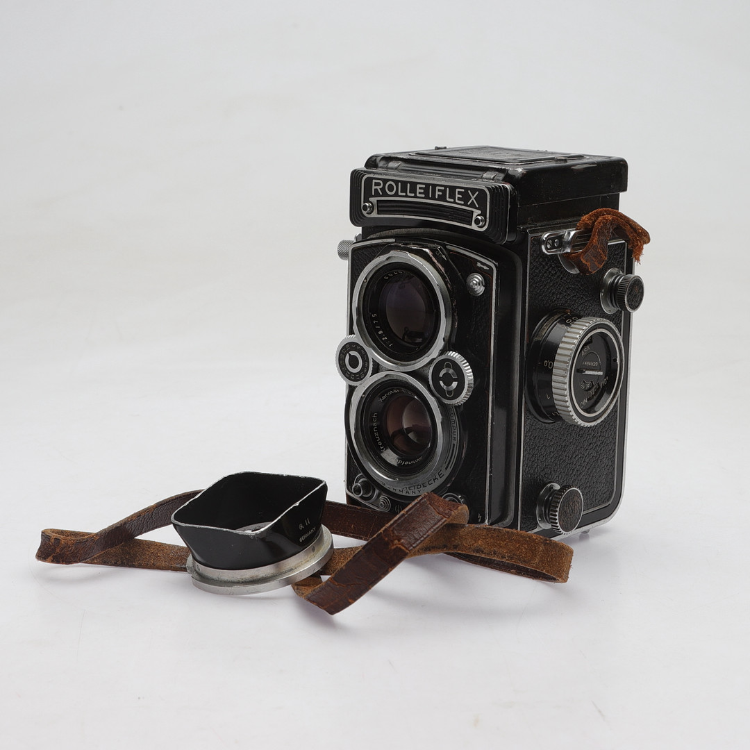 SPEGELREFLEXKAMERA, Rolleiflex, 3.5C, Tyskland, 1950-tal.