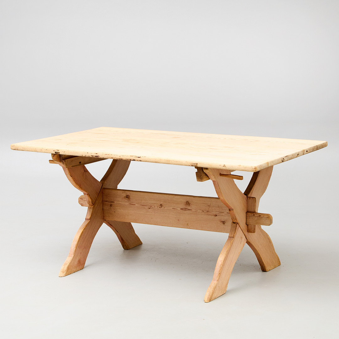BOCKBORD. Furu, 1800-tal.