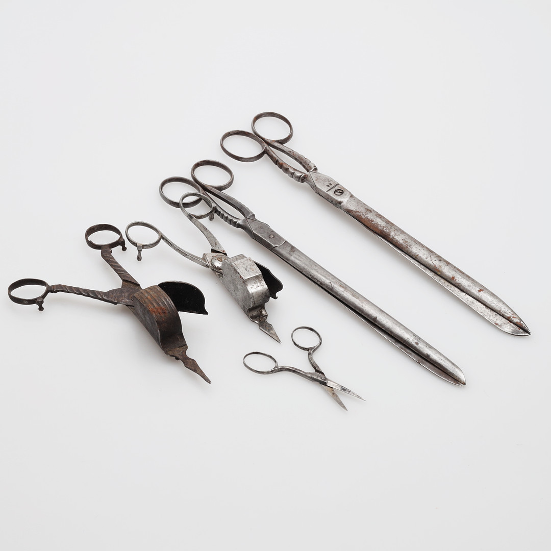 SAXAR, 5 st, metall, 1800/1900-tal.
