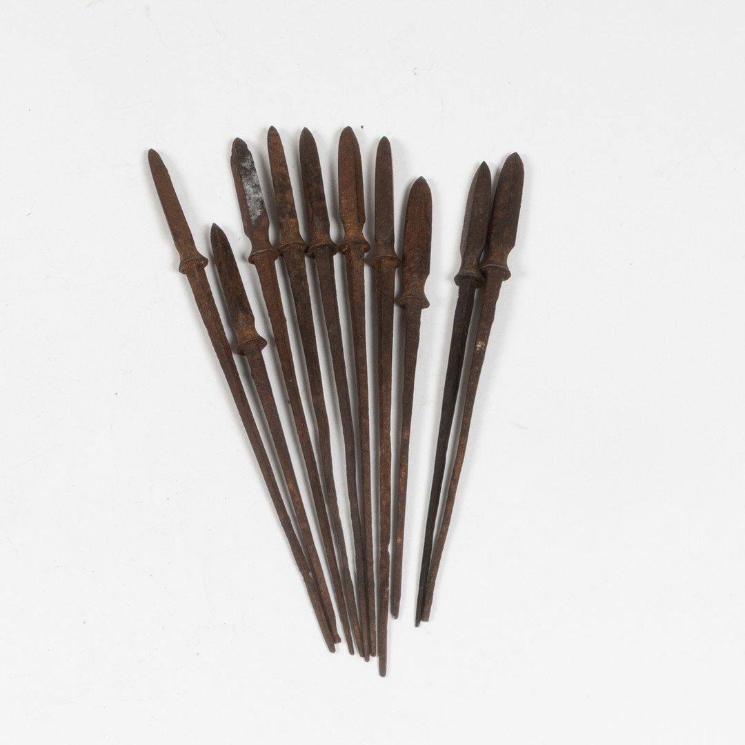 Yanone, pilspetsar, 10 st, japanska, Edo 1603-1868.