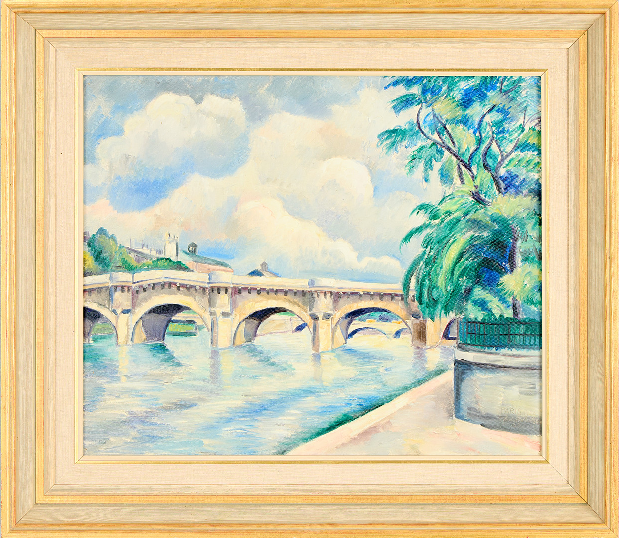 HELGE JOHANSSON. "Vid Seinen Paris".