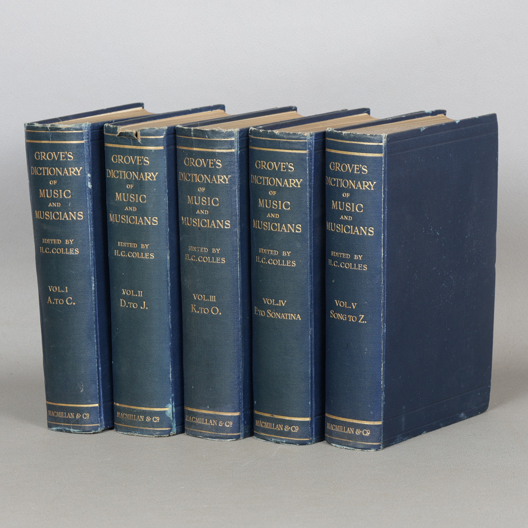 "GROVE'S DICTIONARY OF MUSIC AND MUSICIANS" (5).
