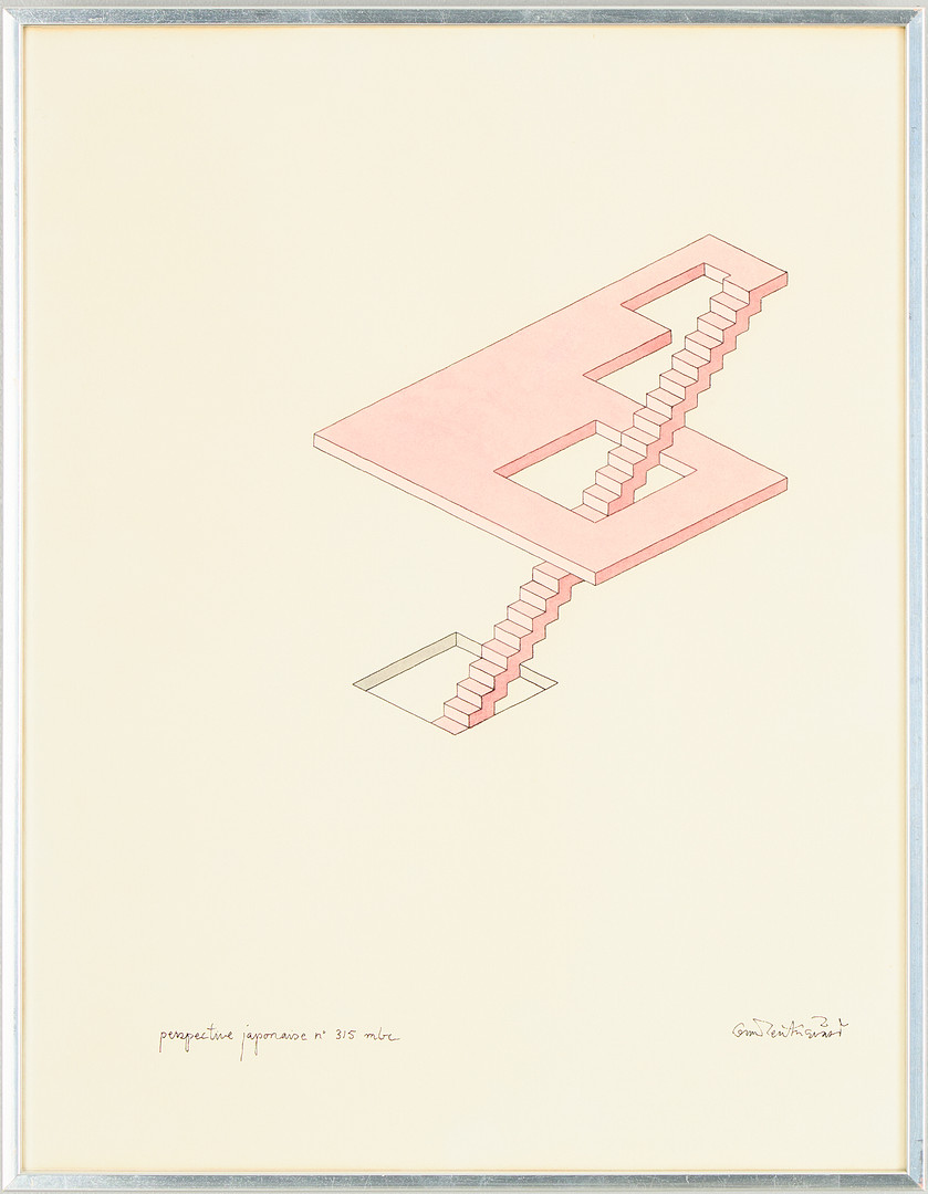 OSCAR REUTERSVÄRD. "perspective japonaise no 315 mbc".