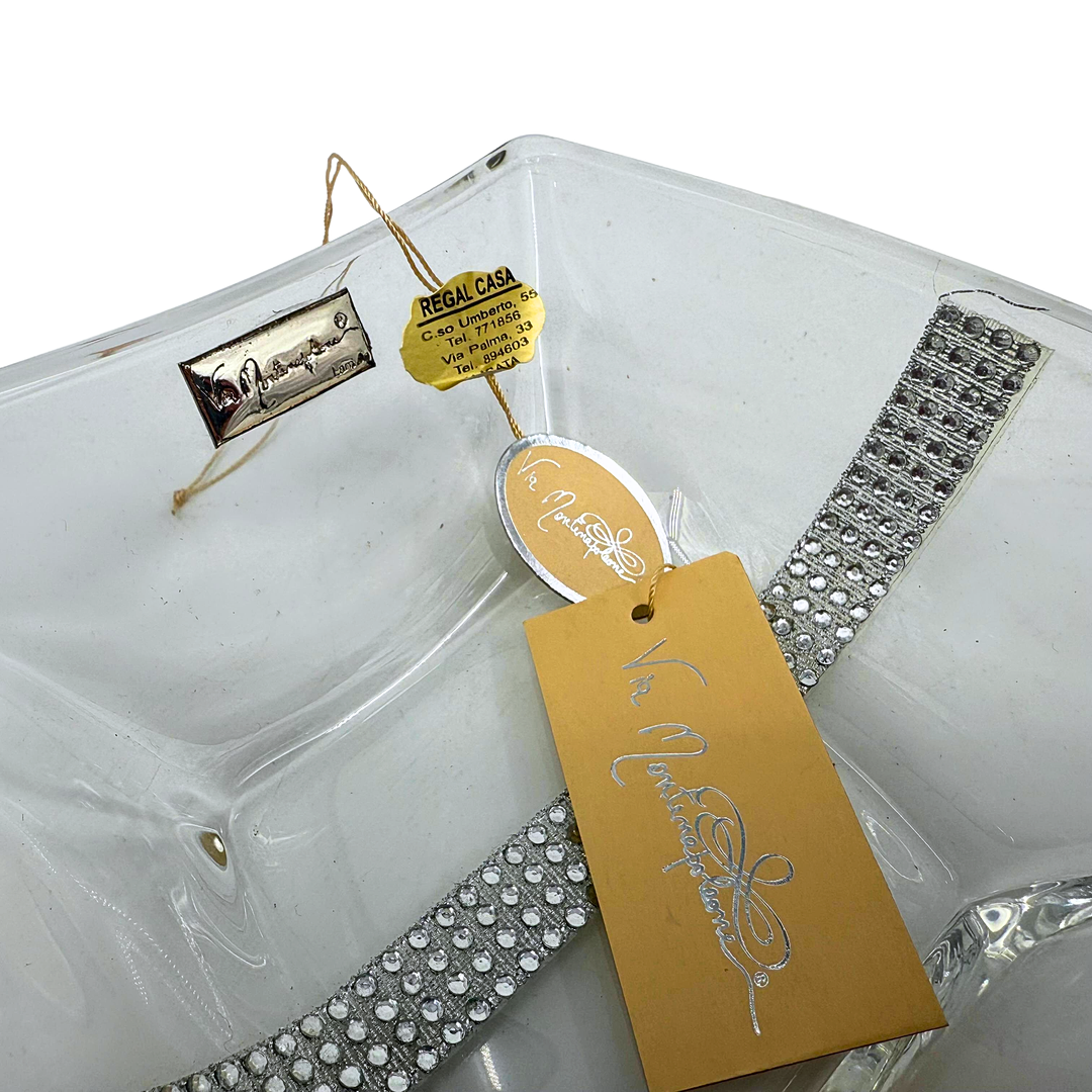 ITALIENISCHE DESIGNER-GLASSCHALE.