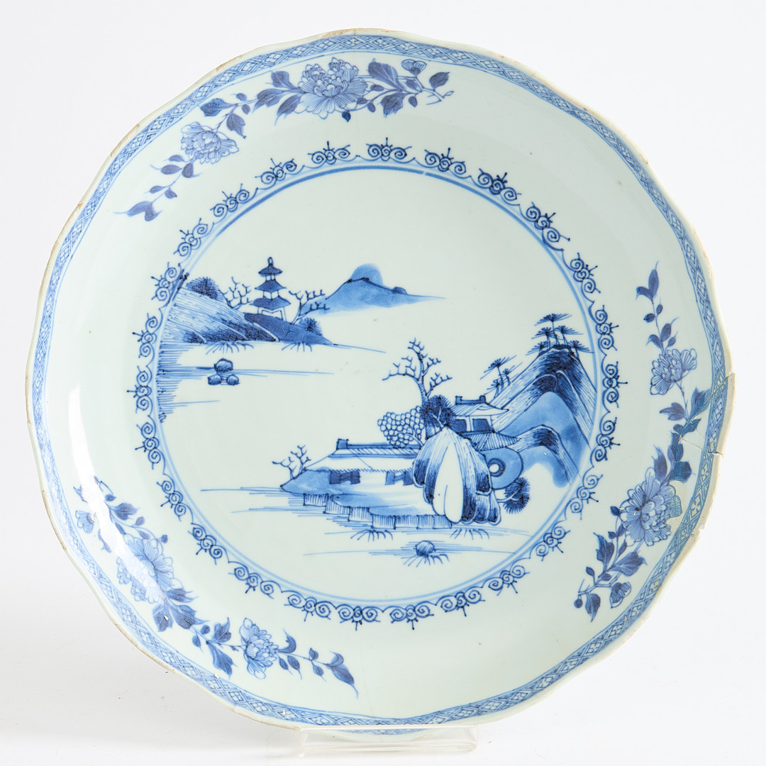 SKÅLFAT Kina 1700-tal porslin.