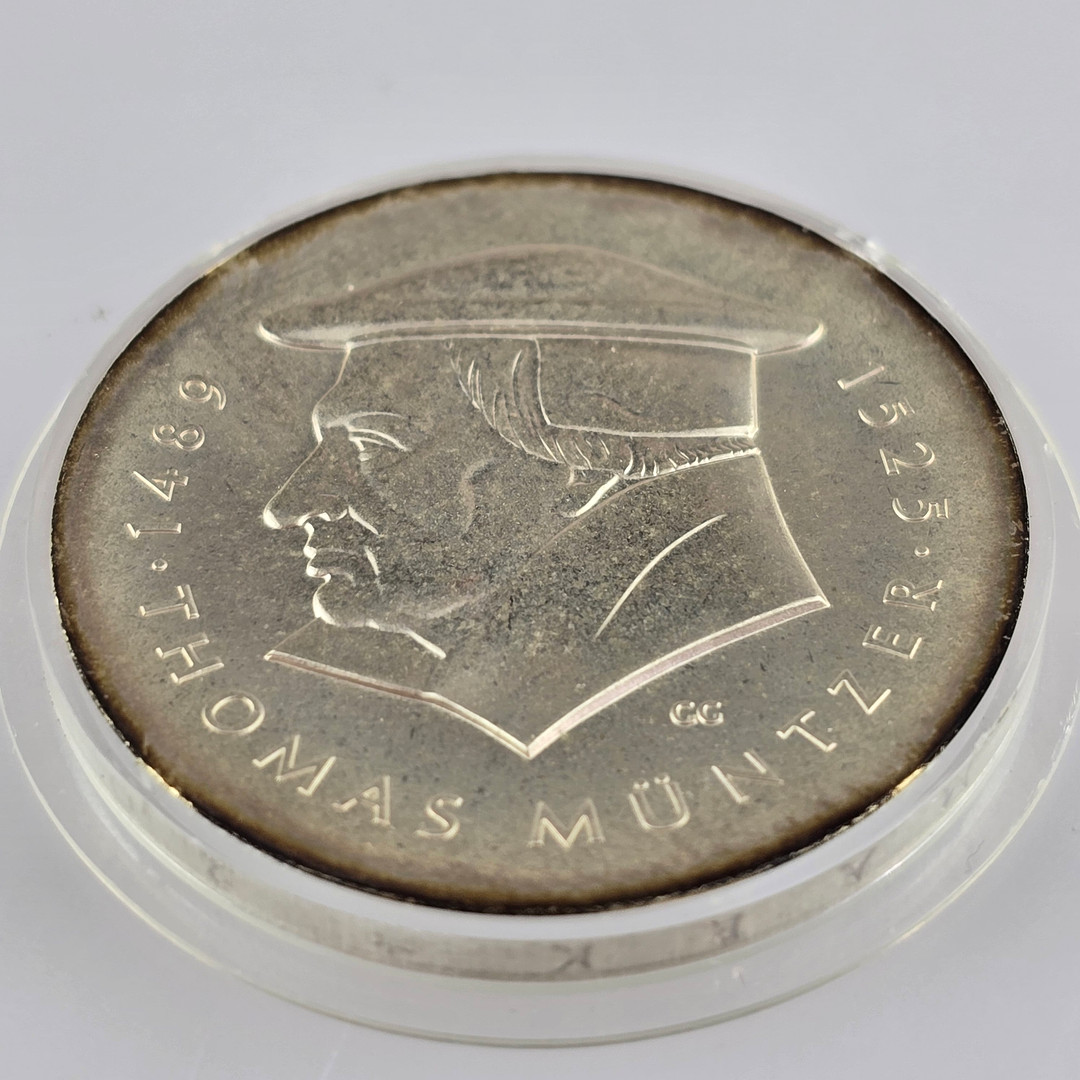 20 Mark Thomas Müntzer DDR, 1989.