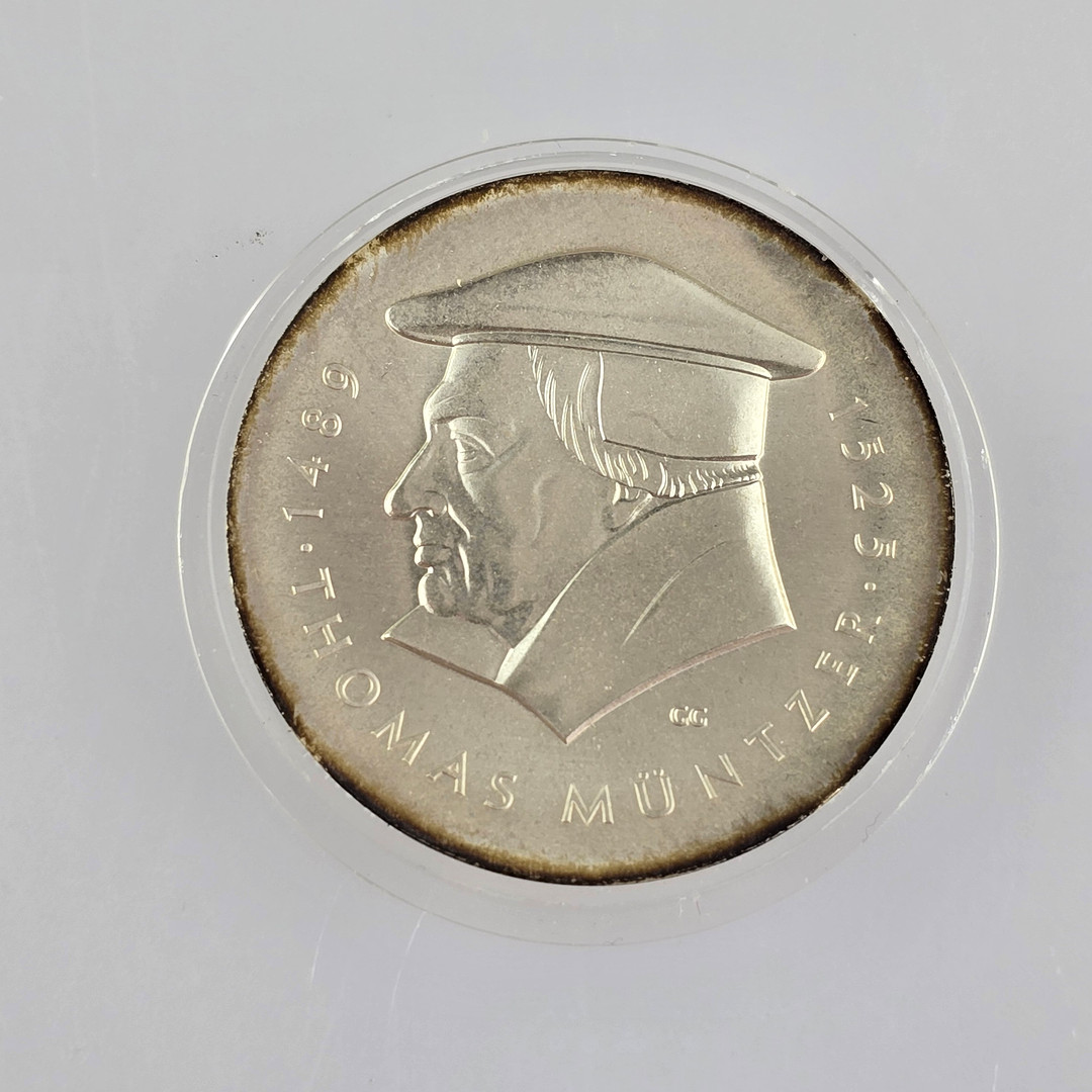 20 Mark Thomas Müntzer DDR, 1989.