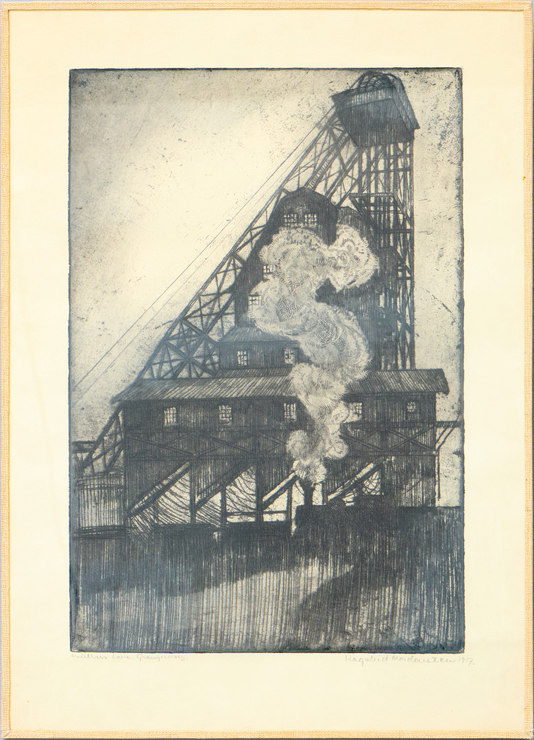 RAGNHILD NORDENSTEN (1888-1951). "Müllers lave Grängeberg".