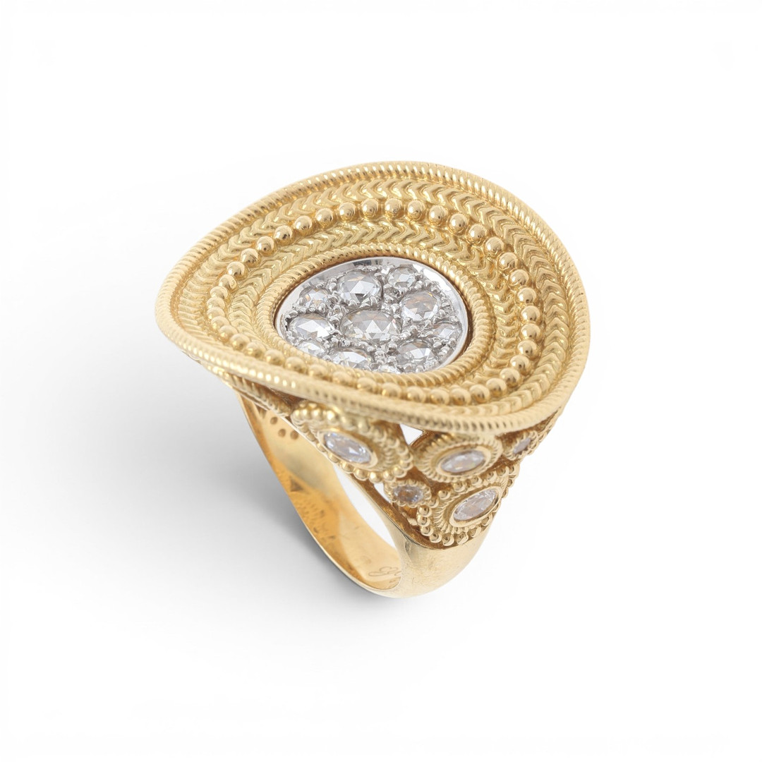 CARRERA Y CARRERA. "Ruedo" diamonds ring.