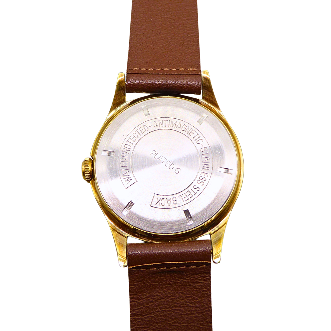 EPPO HERRENARMBANDUHR 17 JEWELS SHOCKPROOF.