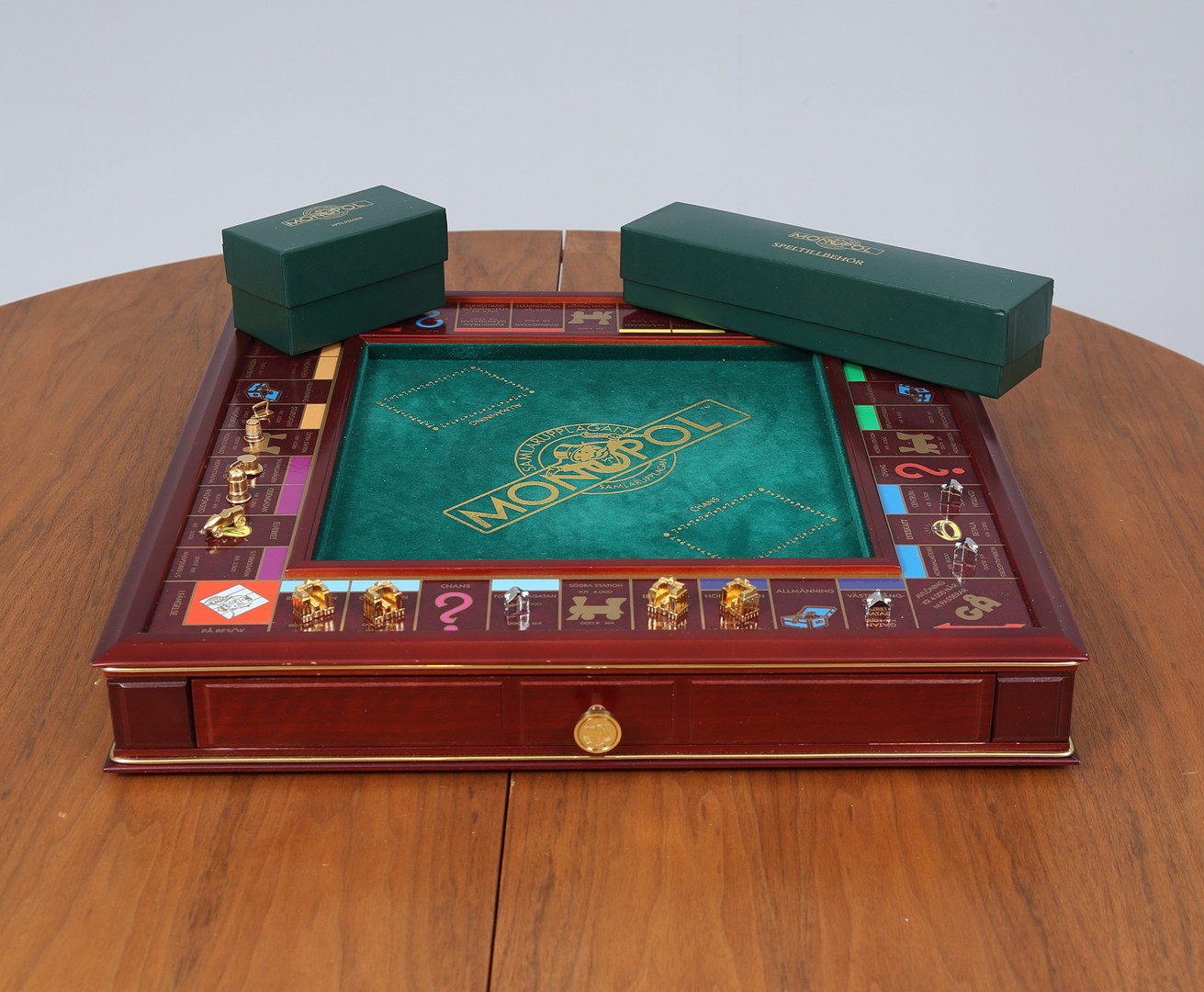 BRÄDSPEL. Monopol, "The Collector´s Edition", Franklin Mint, 1991.