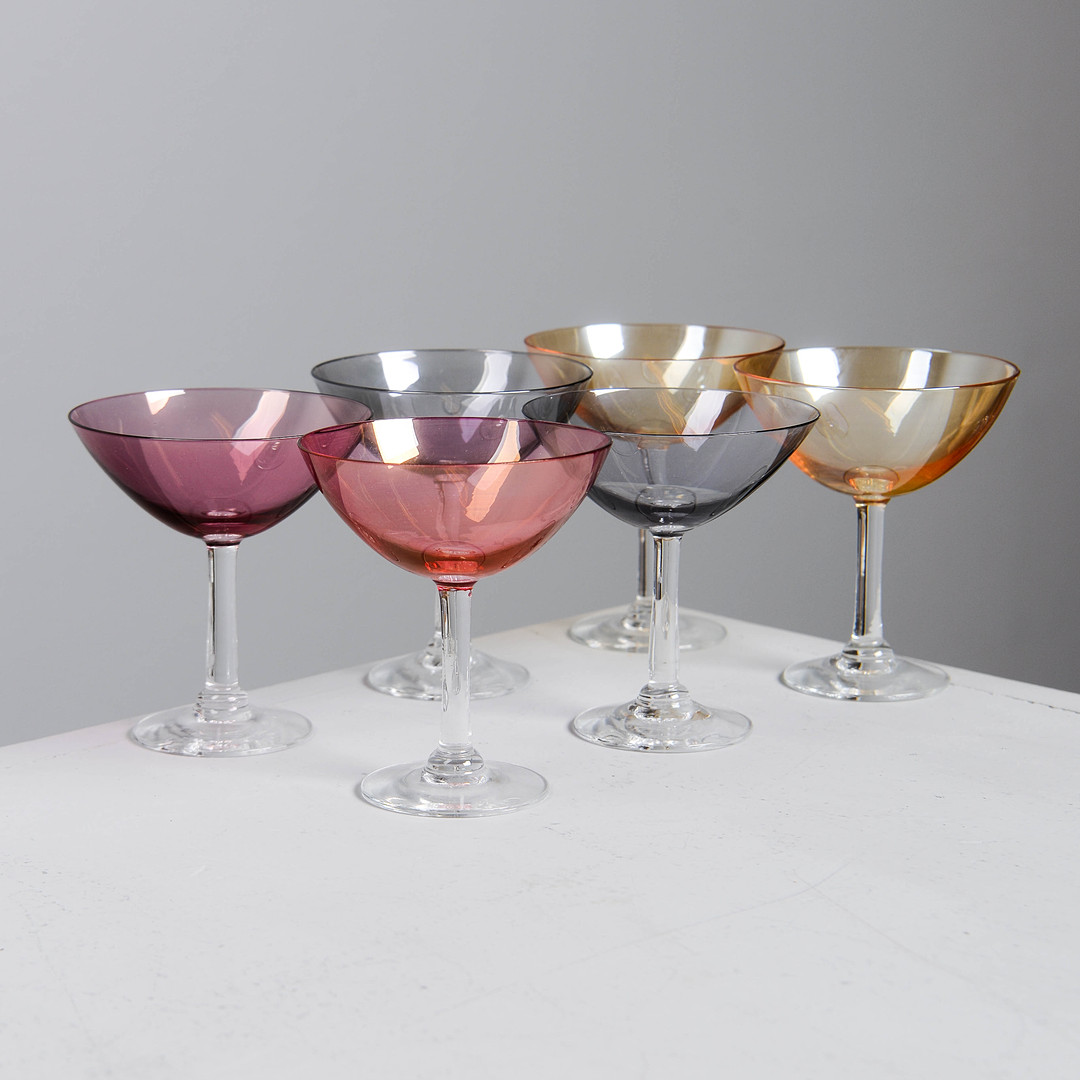 LIKÖRGLAS, 6 st, 1900-talets andra del.