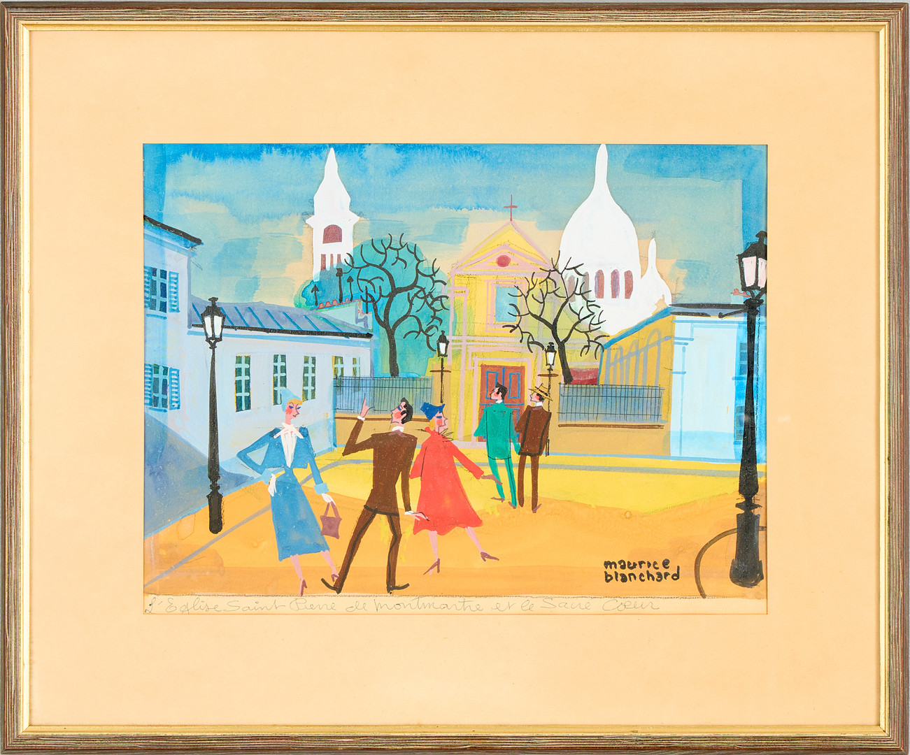 MAURICE BLANCHARD. "L'eglise Saint Pierre...".