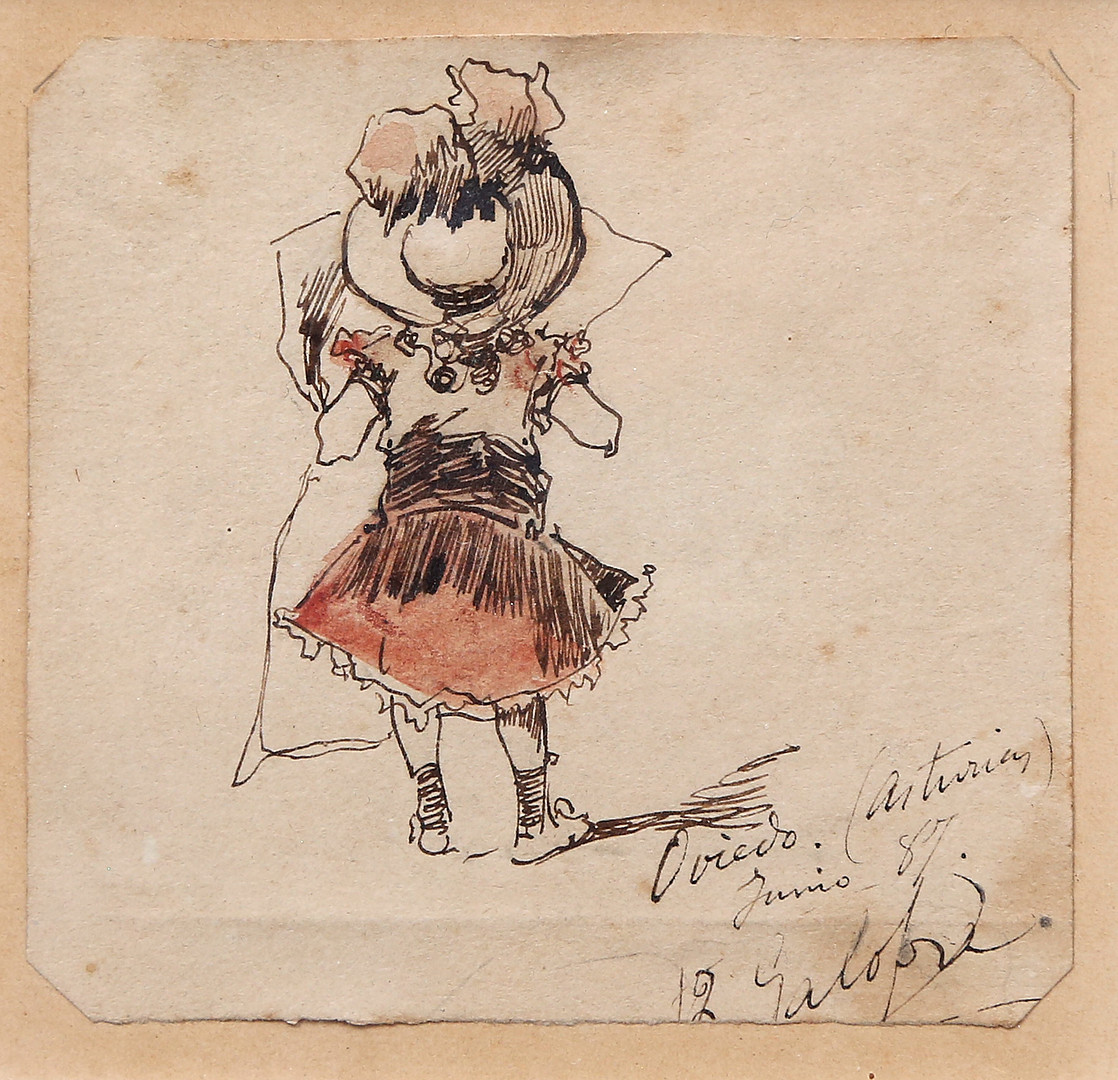 BALDOMERO GALOFRE GIMÉNEZ. A girl.
