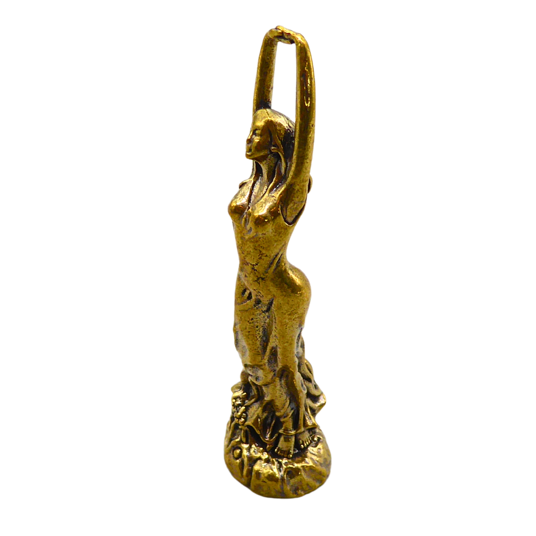 MESSING FIGUR "TANZENDE FRAU".