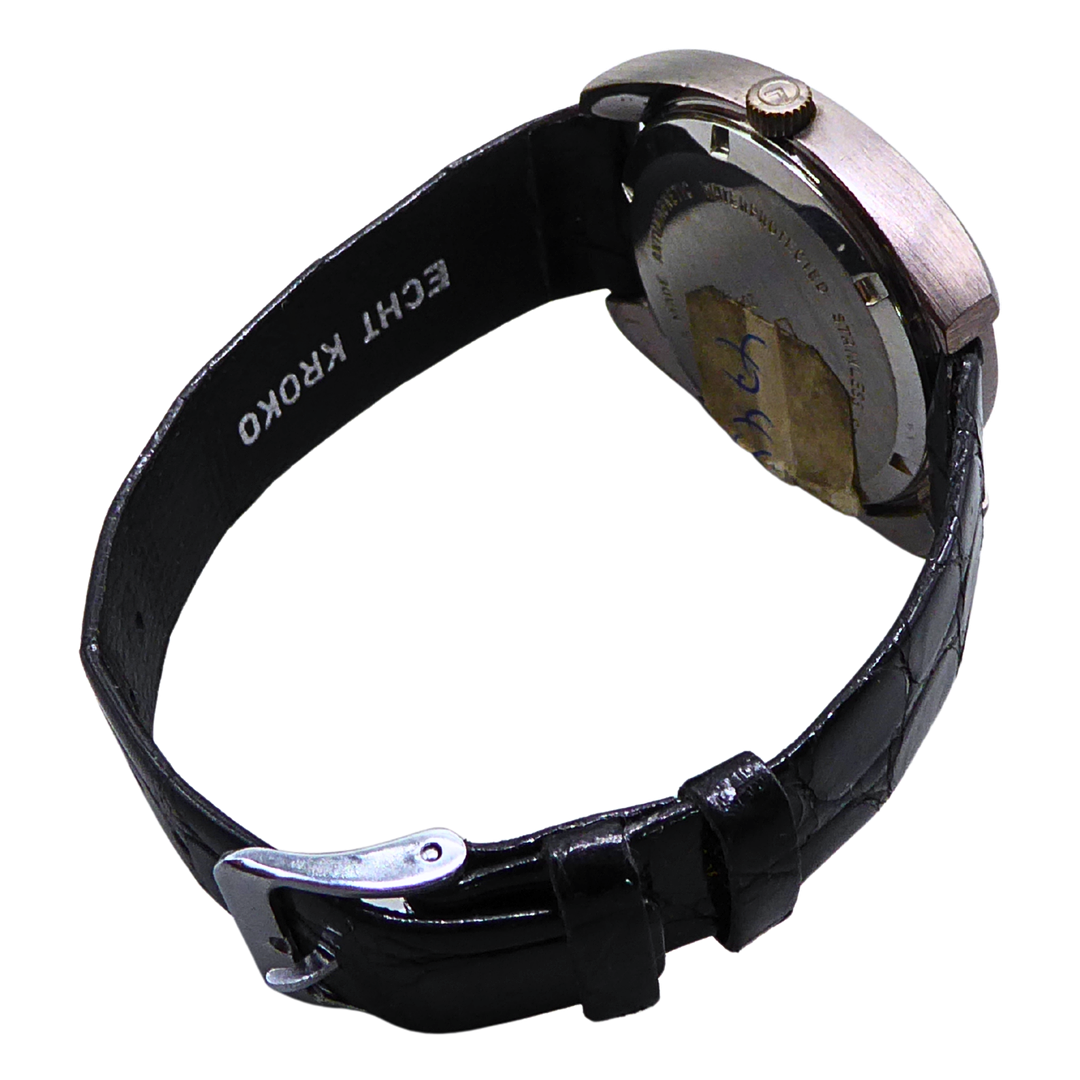 LANCO NAVAL 17 JEWELS HERRENARMBANDUHR.