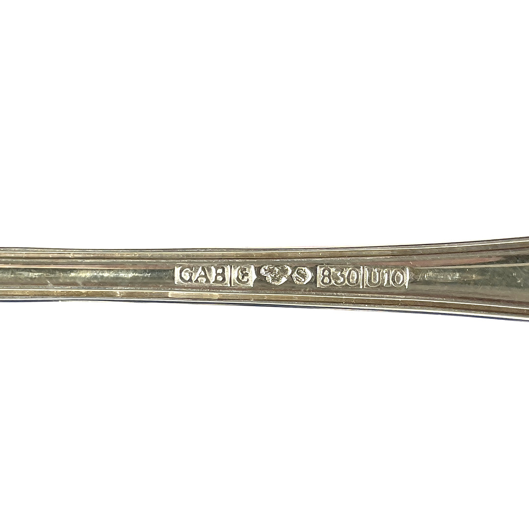 BESTICKSERVIS, silver, GAB, 36 delar, modell Gammal fransk, 1994.