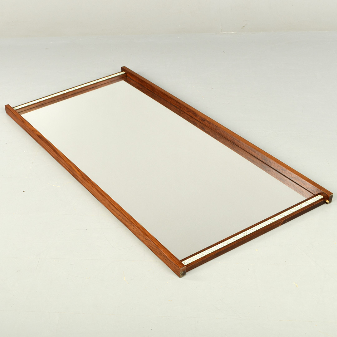 SPEGEL, teak, 1900talets mitt.