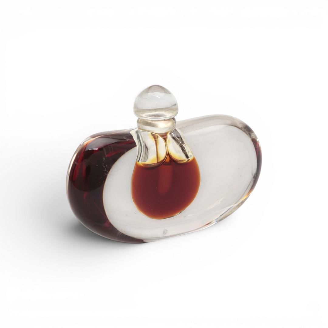 TIFFANY & CO. ELSA PERETTI. Rock crystal perfume bottle.