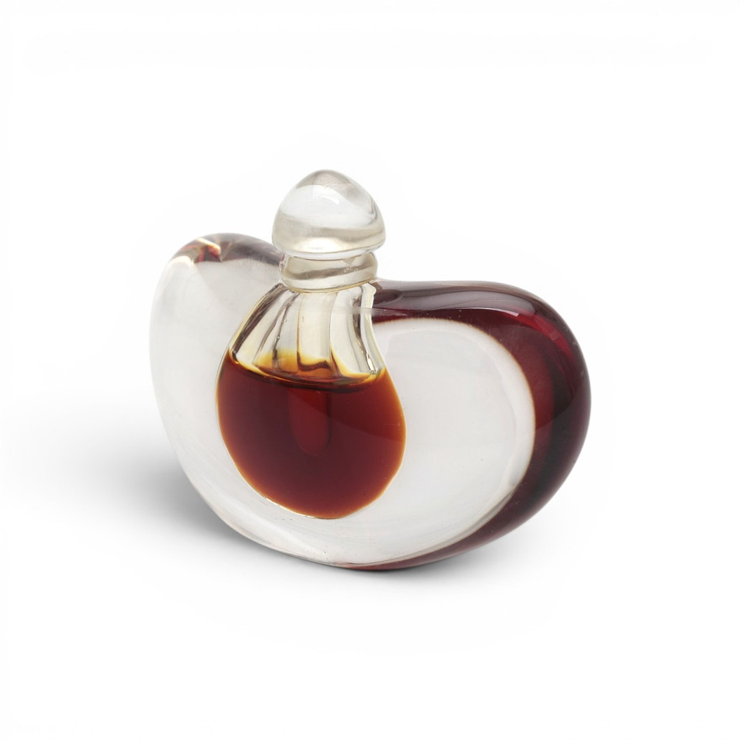 TIFFANY & CO. ELSA PERETTI. Rock crystal perfume bottle.