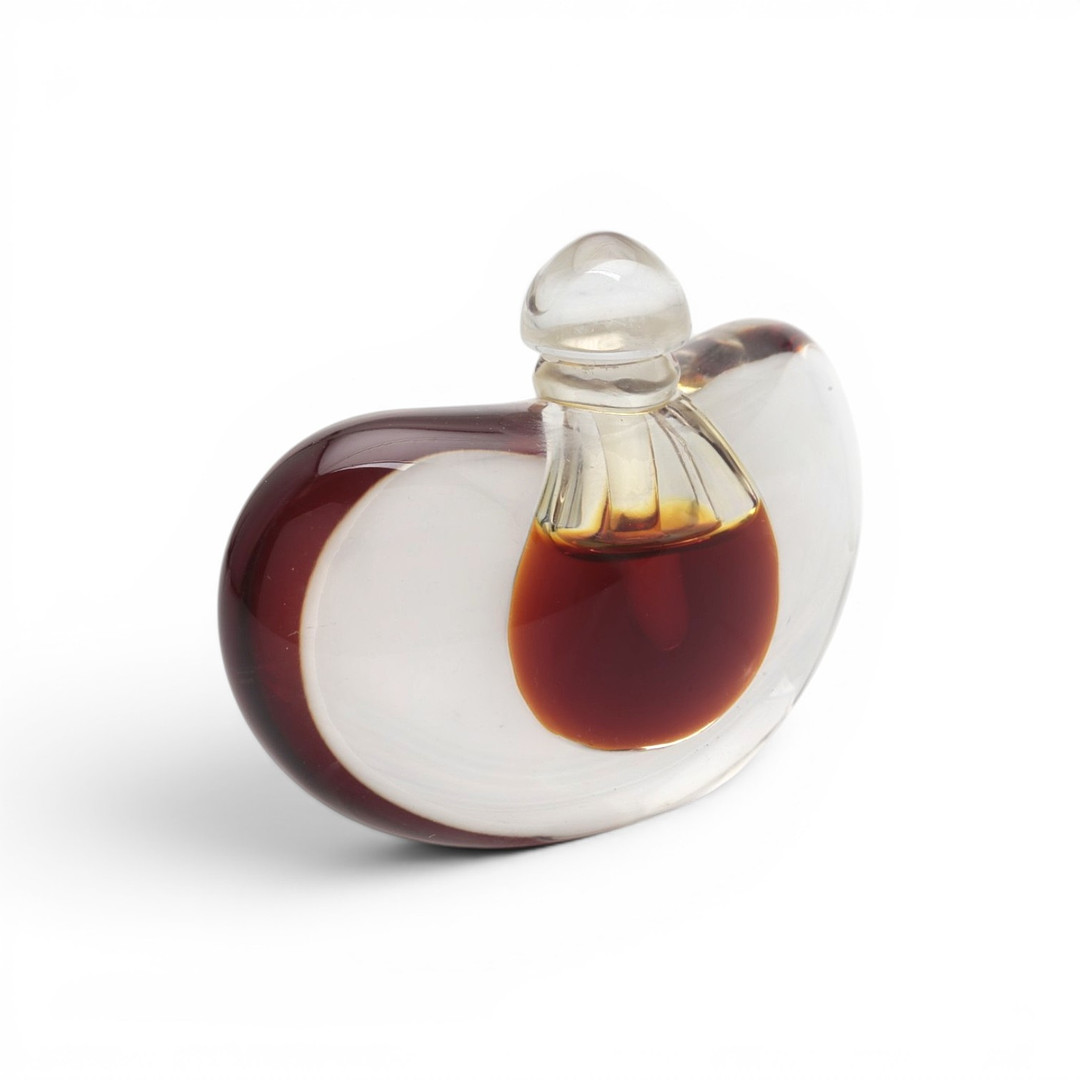 TIFFANY & CO. ELSA PERETTI. Rock crystal perfume bottle.