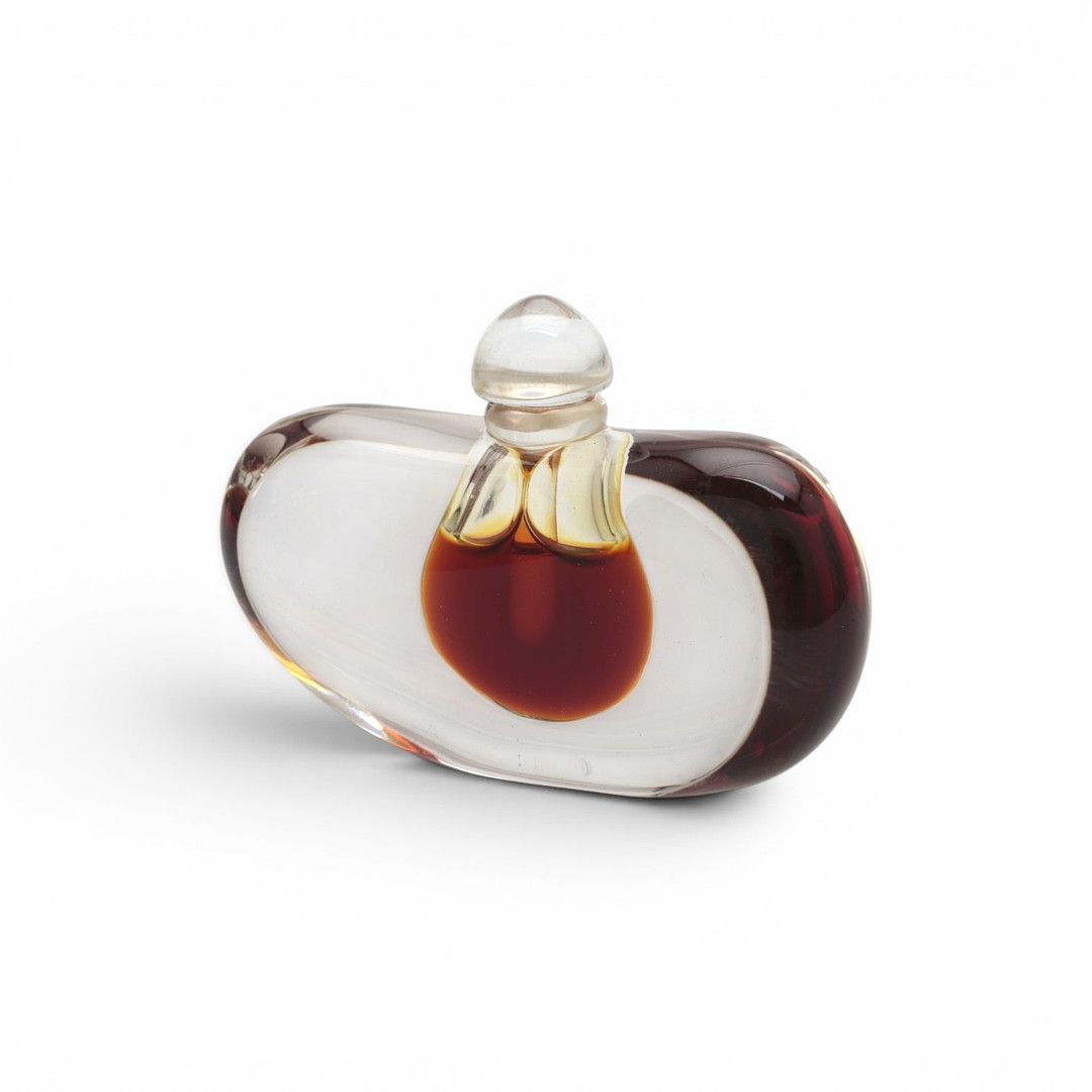 TIFFANY & CO. ELSA PERETTI. Rock crystal perfume bottle.